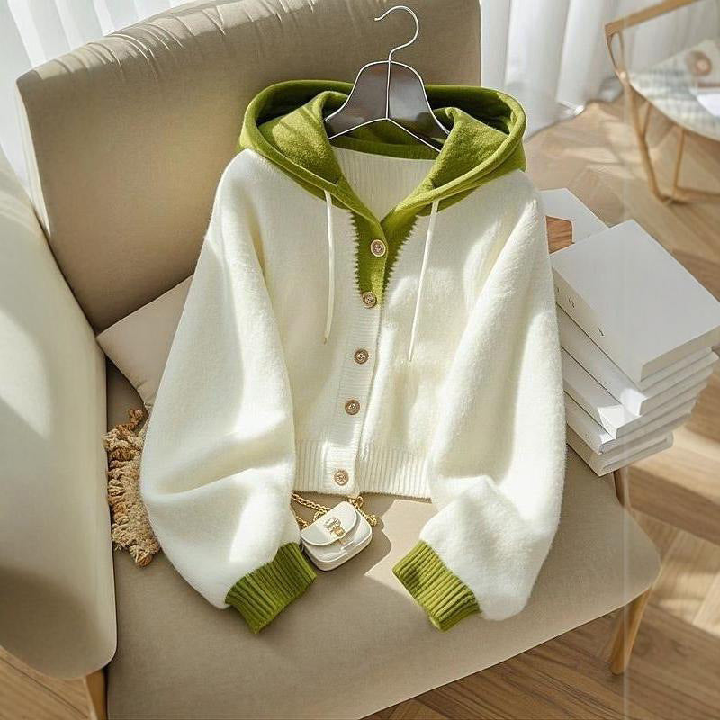Early Autumn Korean Style Top For Women
