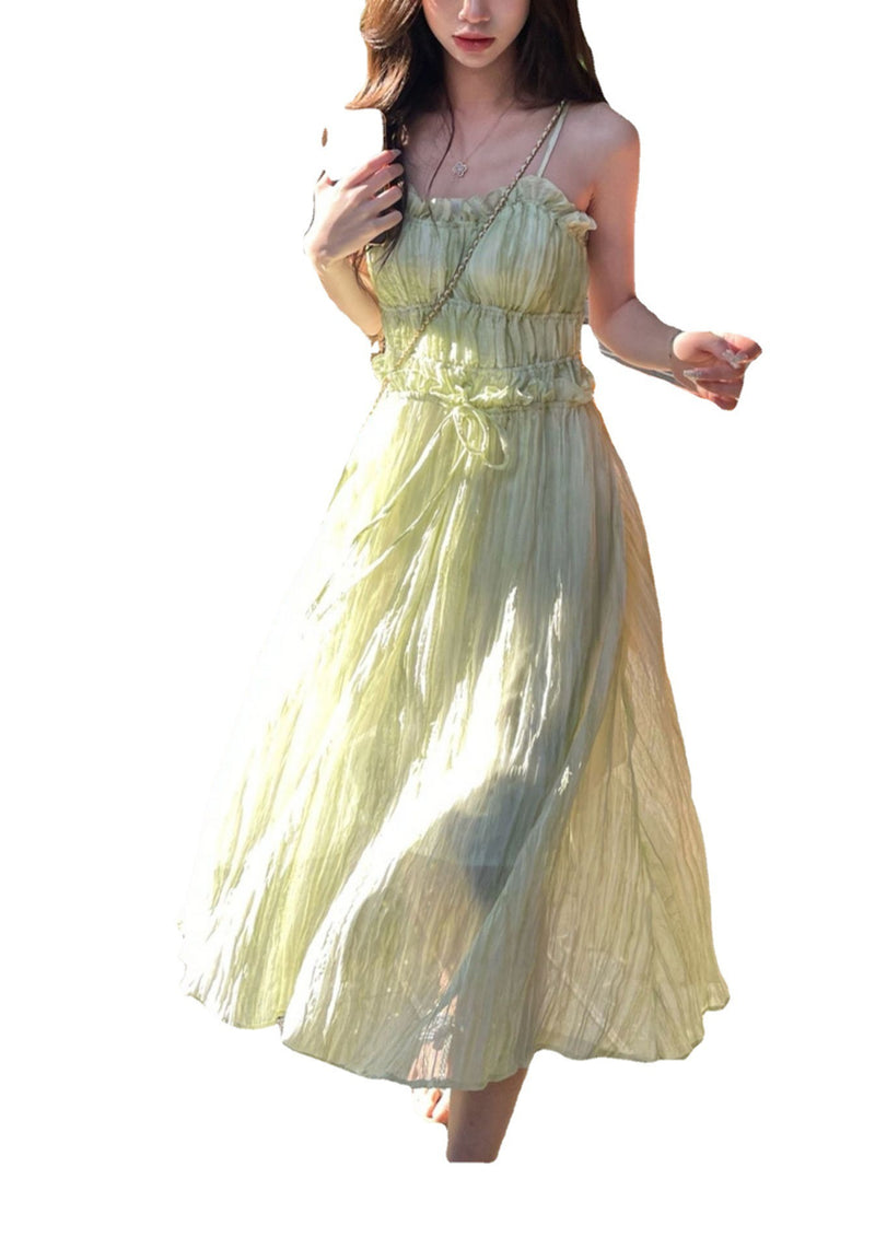 Vacation Spaghetti Straps Dress For Women