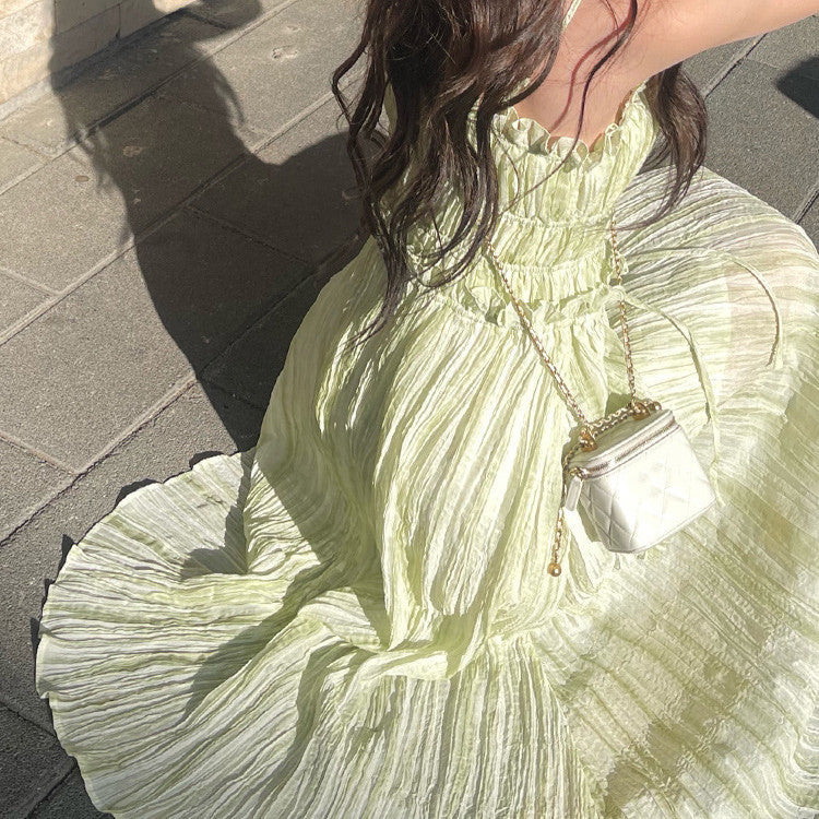 Vacation Spaghetti Straps Dress For Women